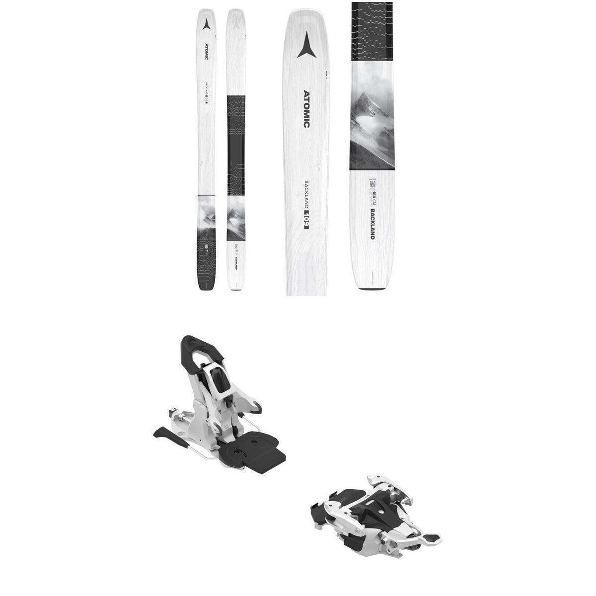 Atomic Backland 109 Skis + ATK HY 13 Free Alpine Touring Ski Bindings 2026