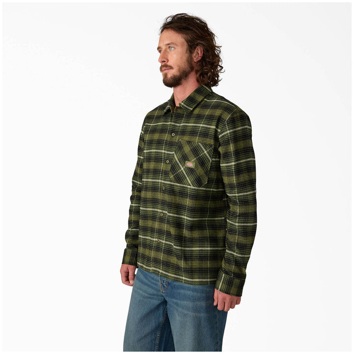 Dickies Forest Check Shirt - Men's Cypress