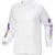 Arc'teryx Kragg Cotton Sticker Crew Long-Sleeve T-Shirt - Women's White Light/Aster