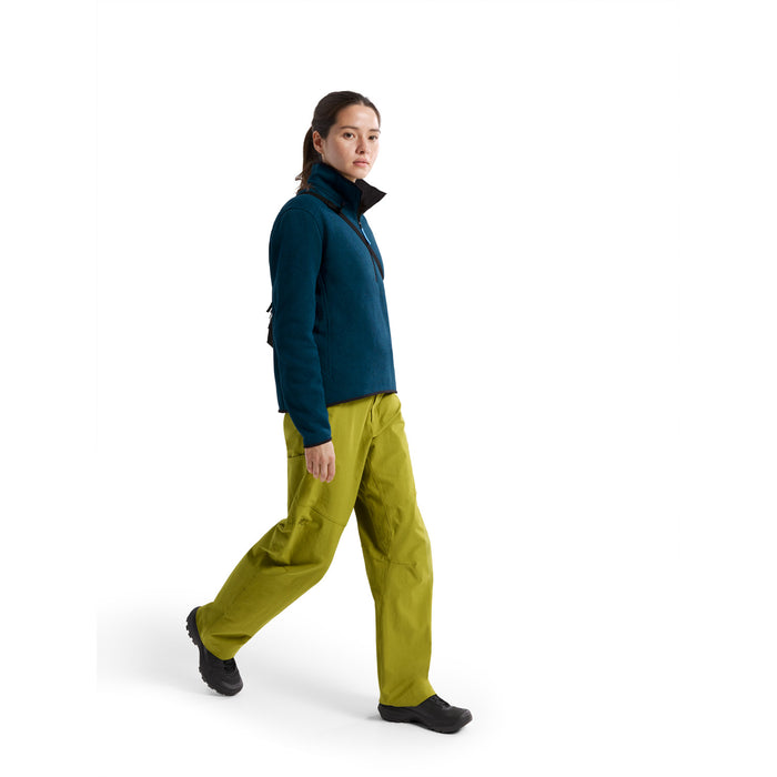 Arc'teryx Covert Zip Neck Crew - Women's Midnight Frost Heather