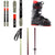 Rossignol Sprayer Skis + Xpress 10 GW Bindings + Rossignol Evo 70 Ski Boots 2025 + evo Merge Ski Poles