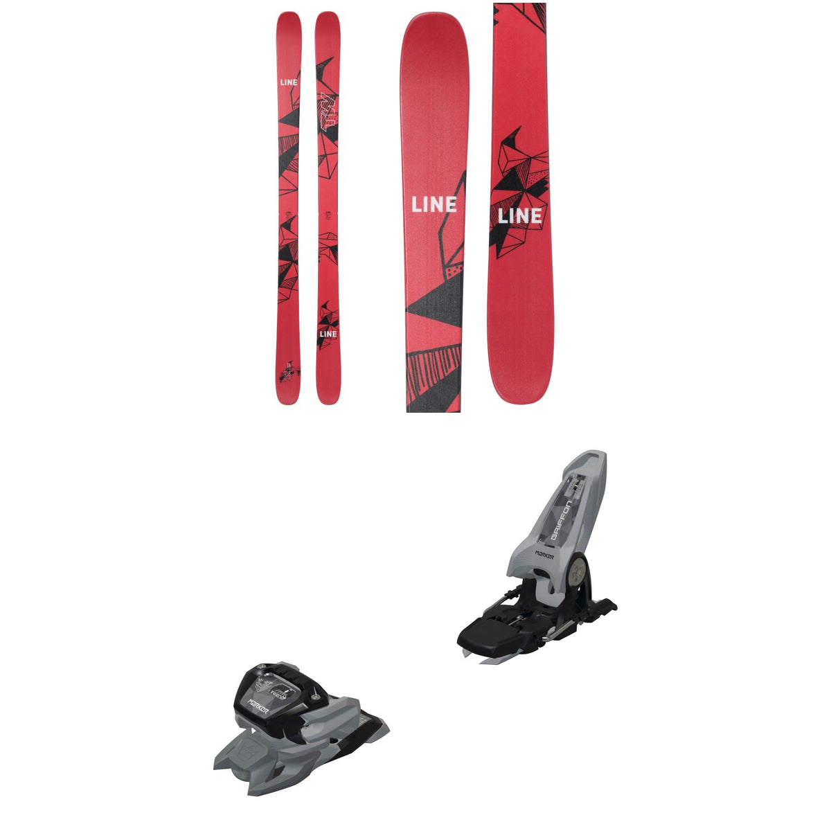 Line Skis Tom Wallisch Pro Skis 2025 + Marker Griffon 13 ID Ski Bindings