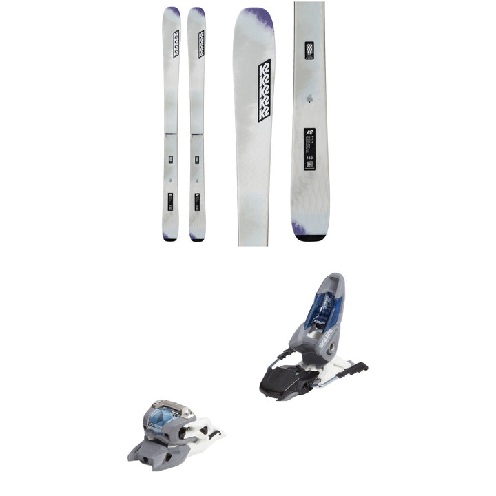 K2 Mindbender 90 C W Skis - Women's 2025 + Marker Squire 11 Ski Bindings