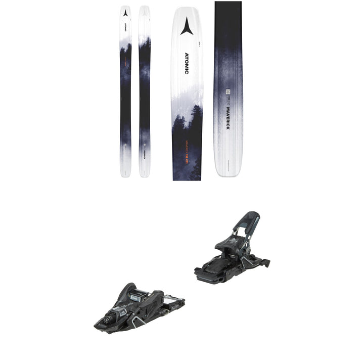 Atomic Maverick 115 CTI Skis + Salomon S/Lab Shift MNC 10 Alpine Touring Ski Bindings