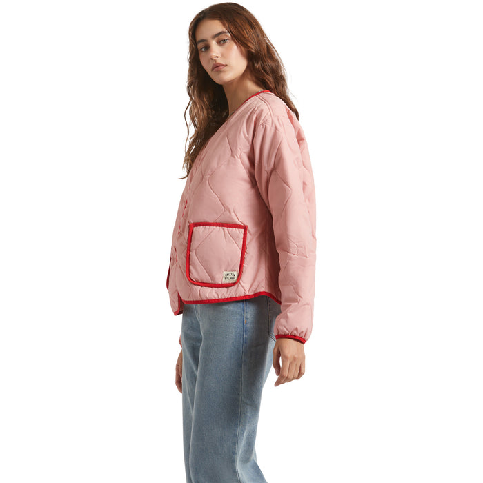 Brixton Delilah Quilted Jacket - Women's Mellow Rose