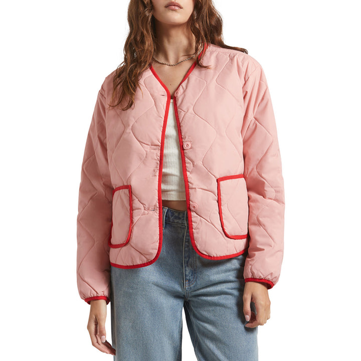 Brixton Delilah Quilted Jacket - Women's Mellow Rose