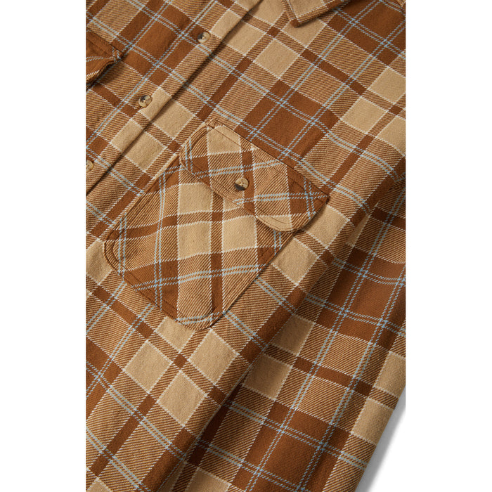 Brixton Bowery Vintage Long-Sleeve Overshirt - Women's Washed Copper