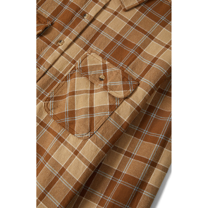 Brixton Bowery Vintage Long-Sleeve Overshirt - Women's Washed Copper