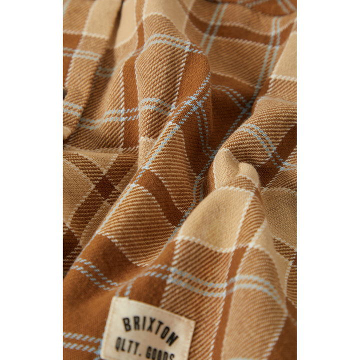 Brixton Bowery Vintage Long-Sleeve Overshirt - Women's Washed Copper
