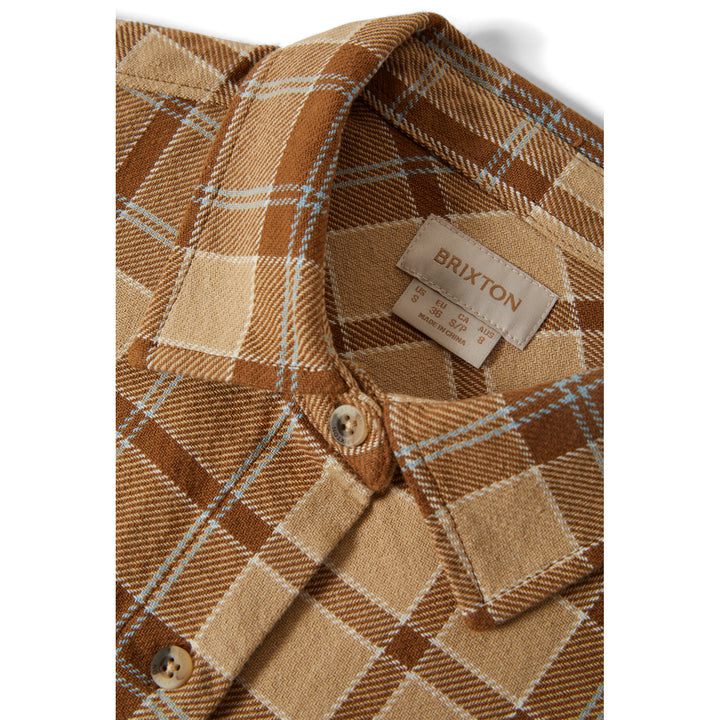 Brixton Bowery Vintage Long-Sleeve Overshirt - Women's Washed Copper