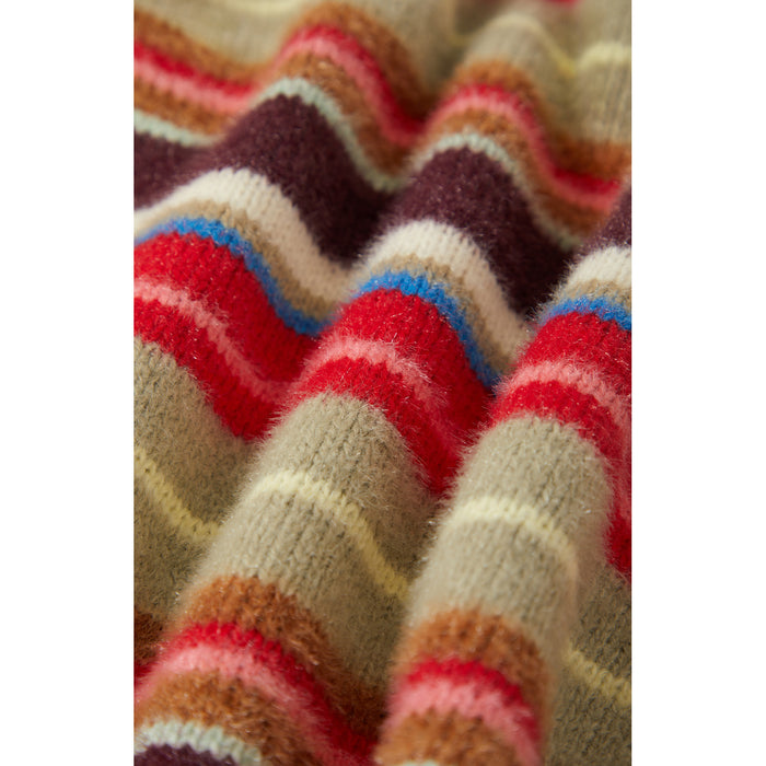Brixton Cozy Crew Sweater - Women's Multi Stripe