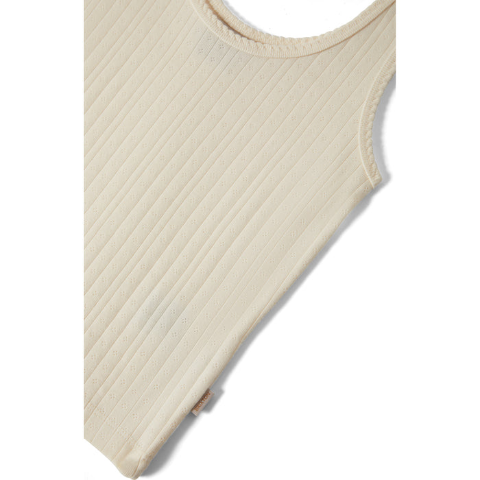 Brixton Pointelle Slim Fit Tank Top - Women's Off White