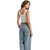 Brixton Pointelle Slim Fit Tank Top - Women's Off White