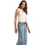Brixton Pointelle Slim Fit Tank Top - Women's Off White