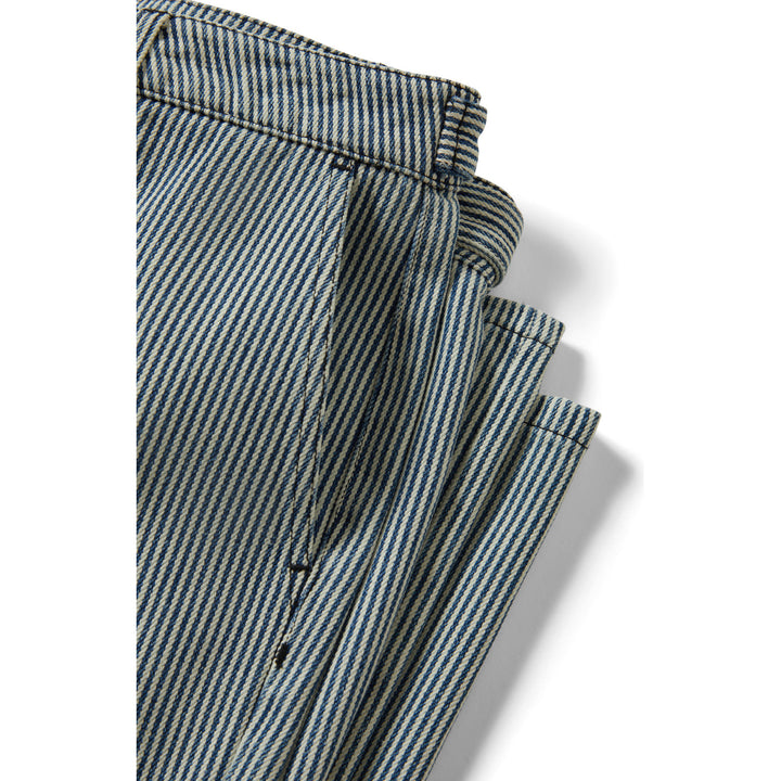 Brixton Jane Utility Wide Leg Pants - Women's Off White/Mood Indigo