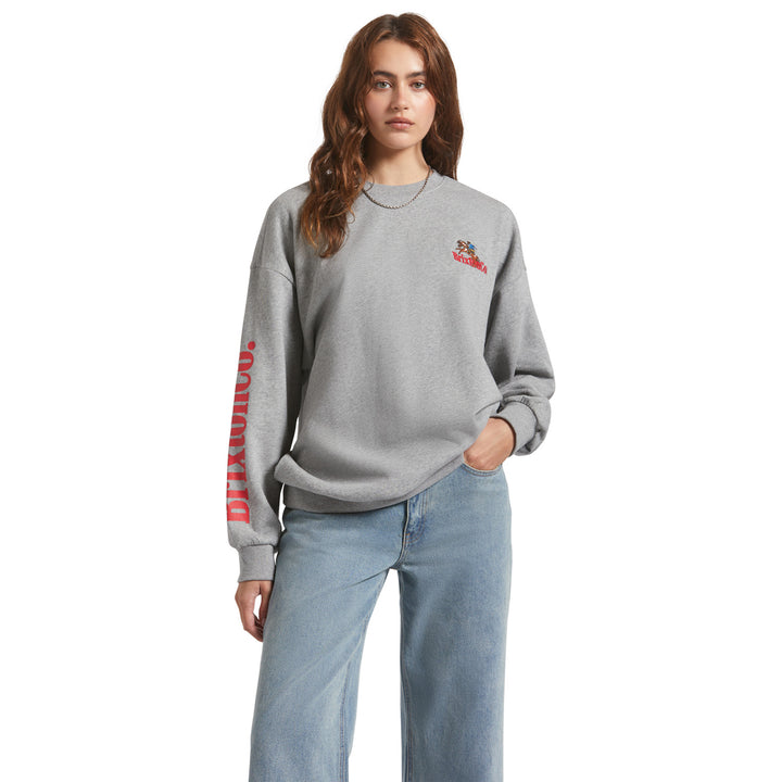 Brixton Inwood Oversized Fleece - Women's Heather Grey