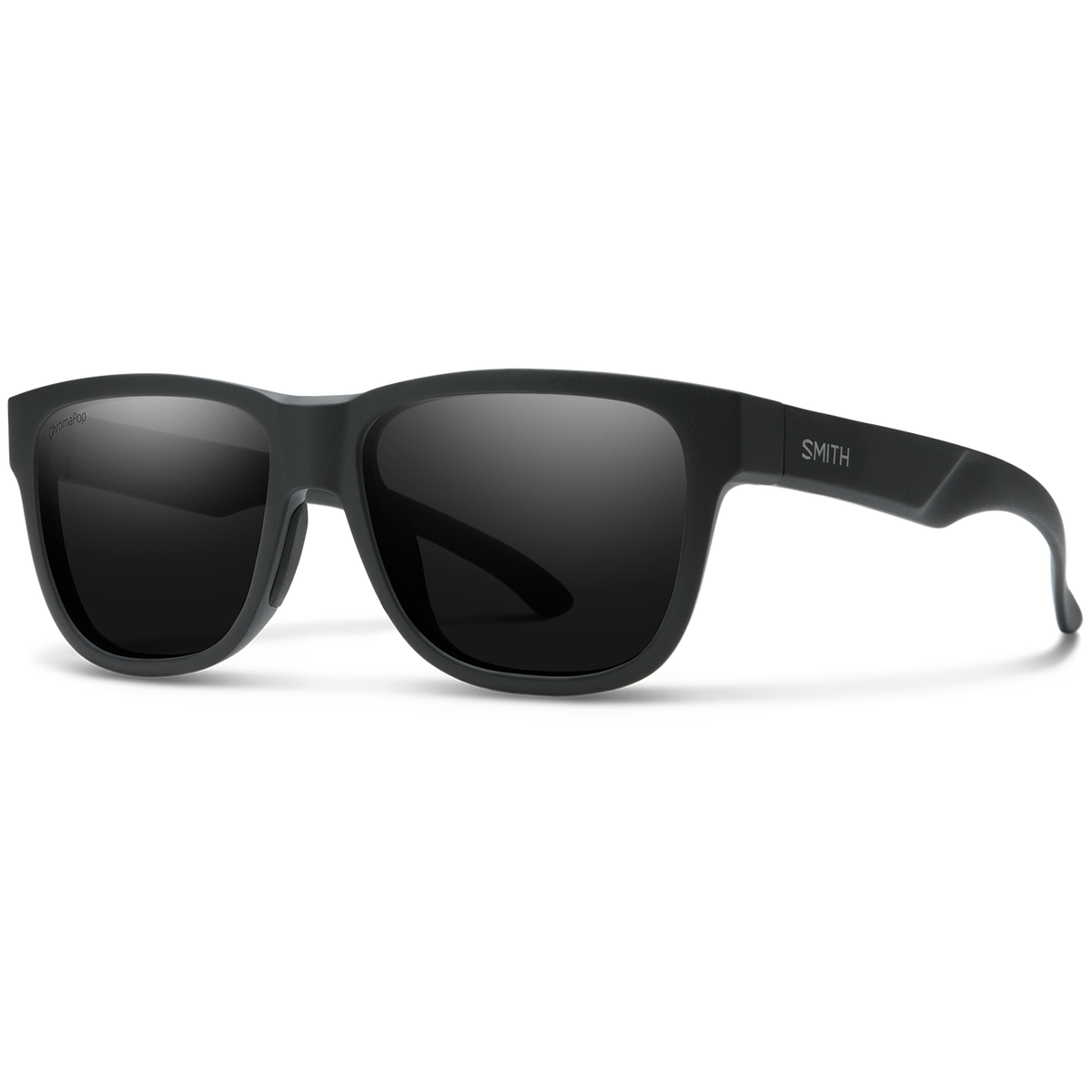 Smith Lowdown Slim 2 Sunglasses Matte Black/ChromaPop Glass Polarized Black