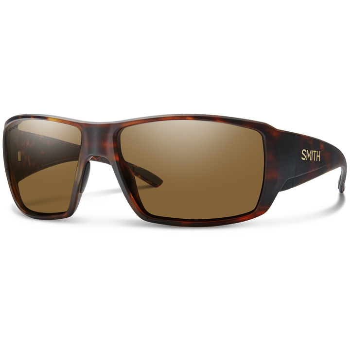Smith Guide's Choice S Sunglasses Matte Tortoise/ChromaPop Glass Polarized Brown