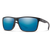 Smith Riptide Sunglasses Matte Black/ChromaPop Glass Polarized Blue Mirror