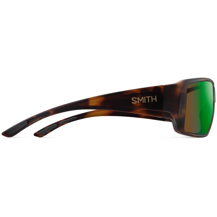 Smith Guide's Choice XL Sunglasses Matte Tortoise/ChromaPop Glass Polarchromic Brown Green Mirror