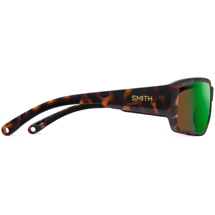 Smith Hookset Sunglasses Matte Tortoise/ChromaPop Glass Polarchromic Brown Green Mirror