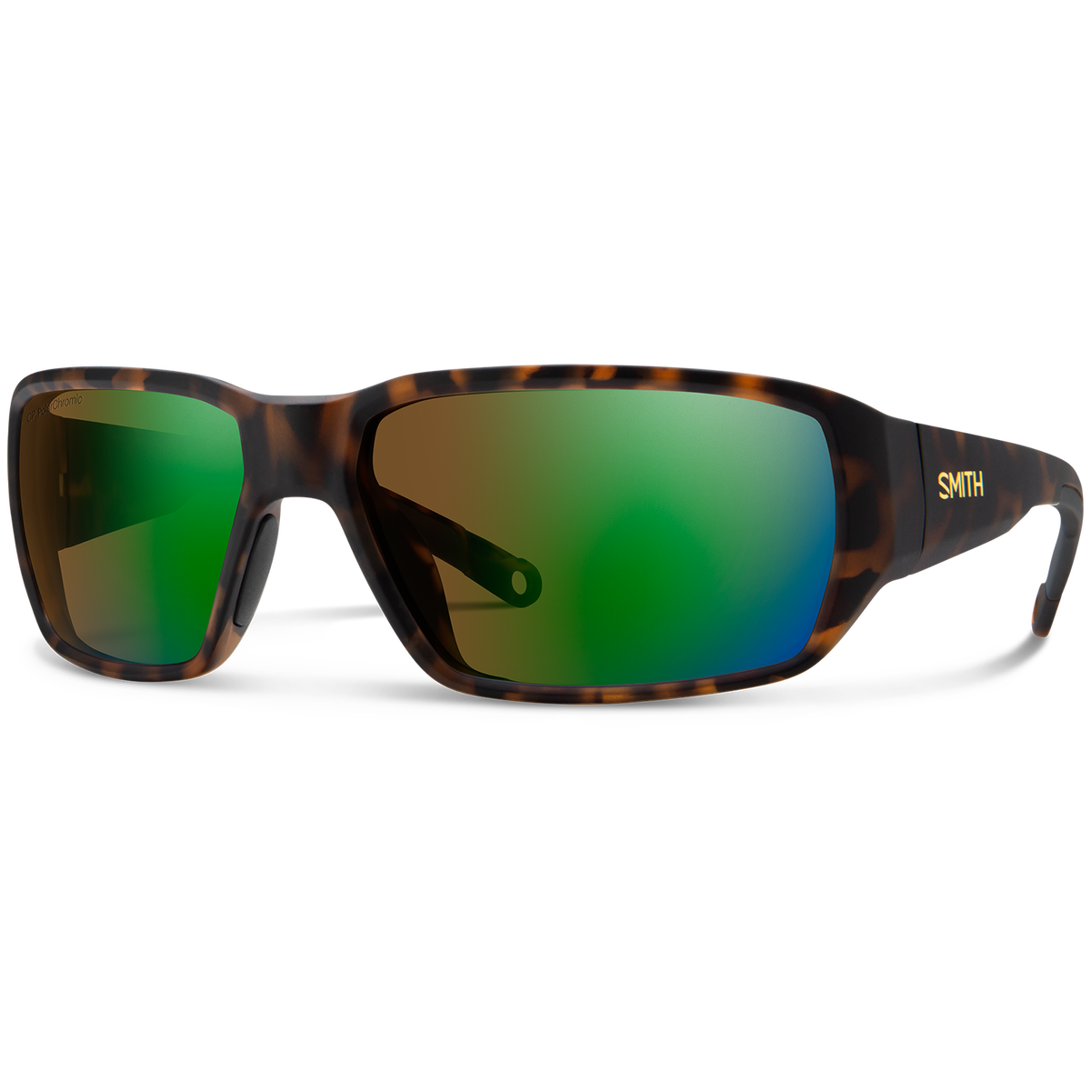 Smith Hookset Sunglasses Matte Tortoise/ChromaPop Glass Polarchromic Brown Green Mirror