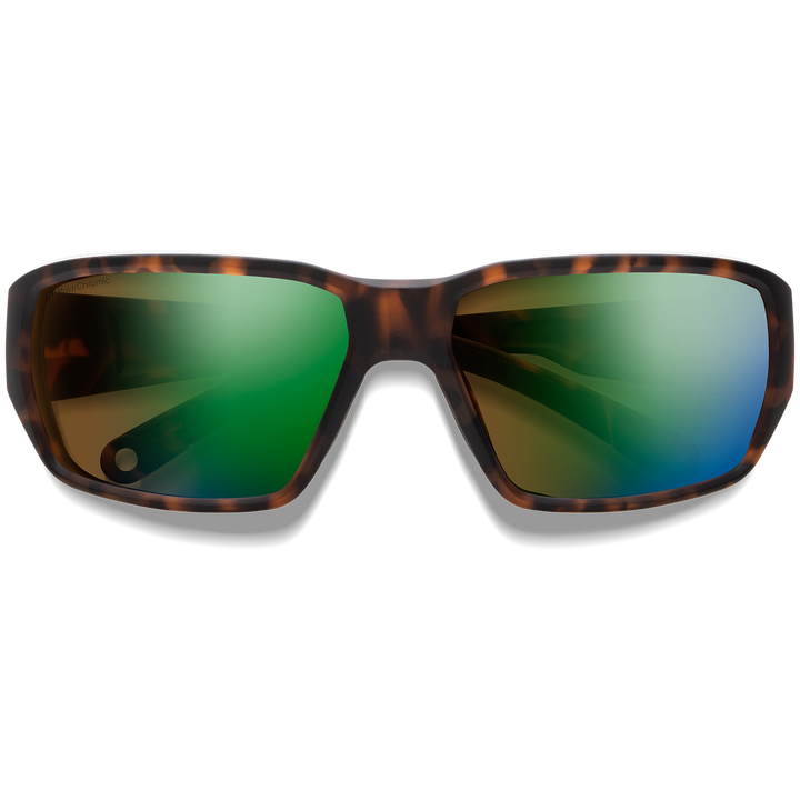 Smith Hookset Sunglasses Matte Tortoise/ChromaPop Glass Polarchromic Brown Green Mirror