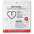 Crab Grab Mini Hearts Stomp Pad Baby Blue