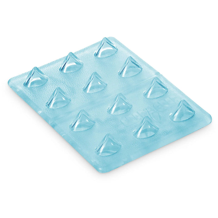 Crab Grab Mini Shark Teeth Stomp Pad Clear Blue