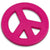 Crab Grab Peace of Foam Stomp Pad Hot Pink
