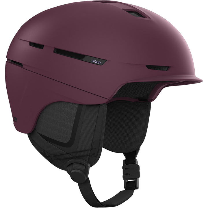 Anon Merak WaveCel Helmet Deep Cherry