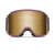 Smith Squad XL Low Bridge Fit Goggles Sprayer/ChromaPop Sun Black Gold Mirror+Chromapop Storm Blue Sensor Mirror