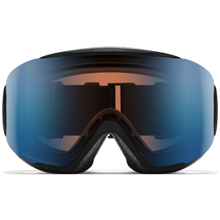 Smith Moment Goggles - Women's Black/ChromaPop Pro Photochromic Blue Mirror