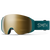 Smith 4D MAG S Low Bridge Fit Goggles Malachite/ChromaPop Sun Black Gold Mirror+Chromapop Storm Blue Sensor Mirror
