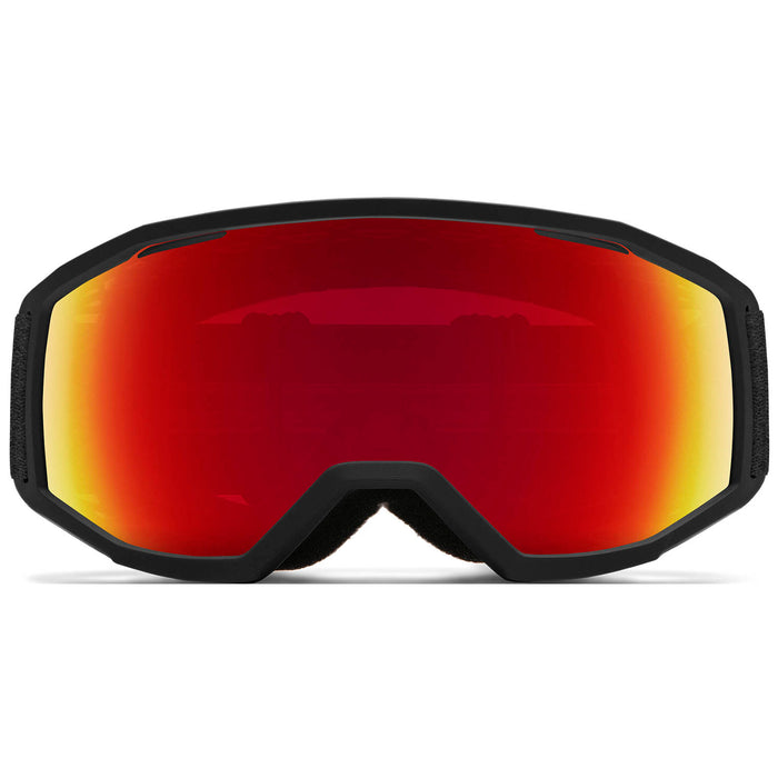 Smith Loam S MTB Goggles Black/Red Mirror + Clear