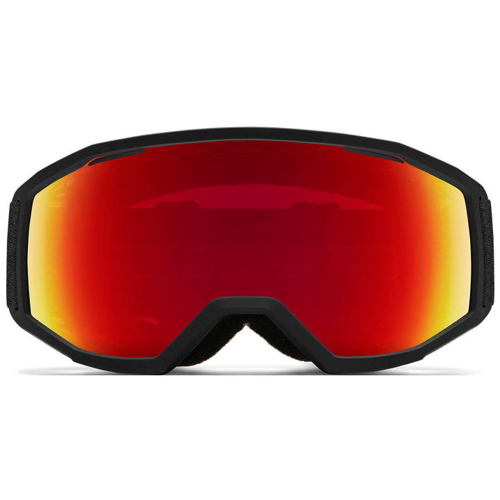 Smith Loam S MTB Goggles Black/Red Mirror + Clear