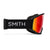 Smith Loam S MTB Goggles Black/Red Mirror + Clear