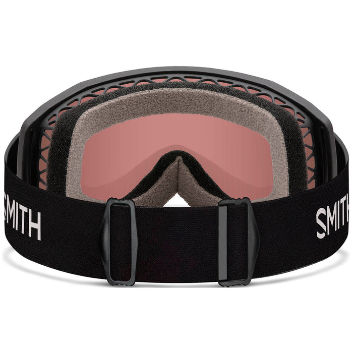Smith Loam S MTB Goggles Black/Red Mirror + Clear