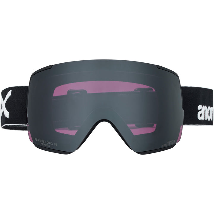 Anon M5S Perceive Polarized Low Bridge Fit Goggles Black/Perceive Polar Onyx+Perceive Variable Violet