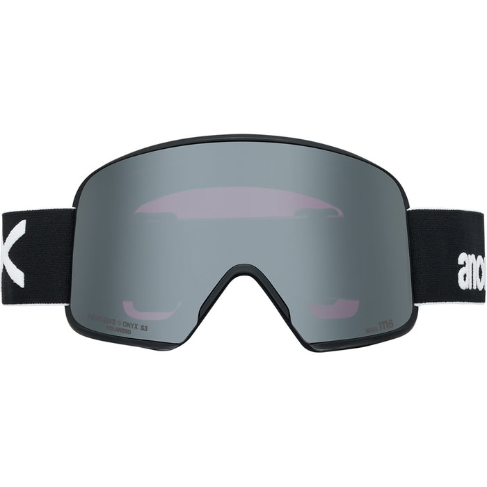 Anon M6 Perceive Polarized Low Bridge Fit Goggles Black/Perceive Polar Onyx+Perceive Variable Violet