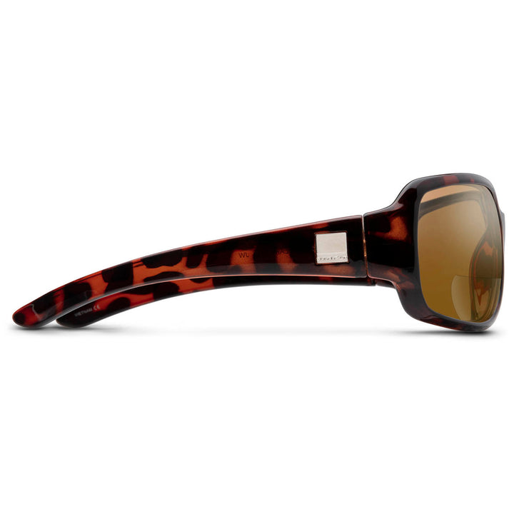 Suncloud Cookie Sunglasses - Women's Tortoise/Brown Polarized Polycarbonate