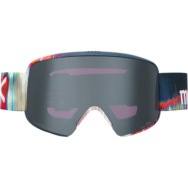 Anon M6 Goggles Glitch Lines/Perceive Sunny Onyx+Perceive Variable Violet