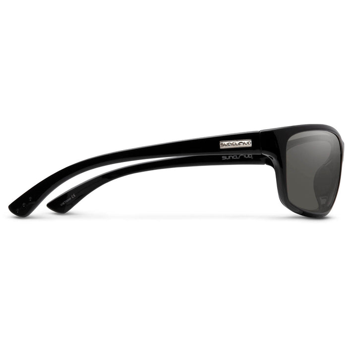Suncloud Sentry Sunglasses Black/Gray Polarized Polycarbonate