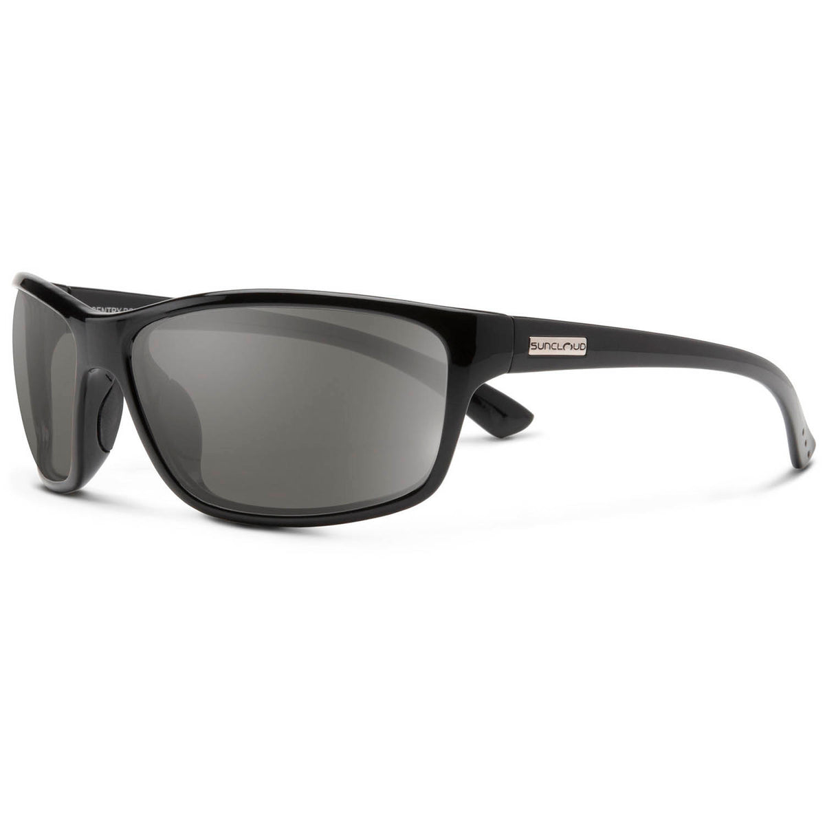 Suncloud Sentry Sunglasses Black/Gray Polarized Polycarbonate