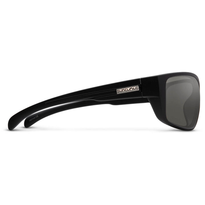 Suncloud Milestone Sunglasses Matte Black/Polarized Gray