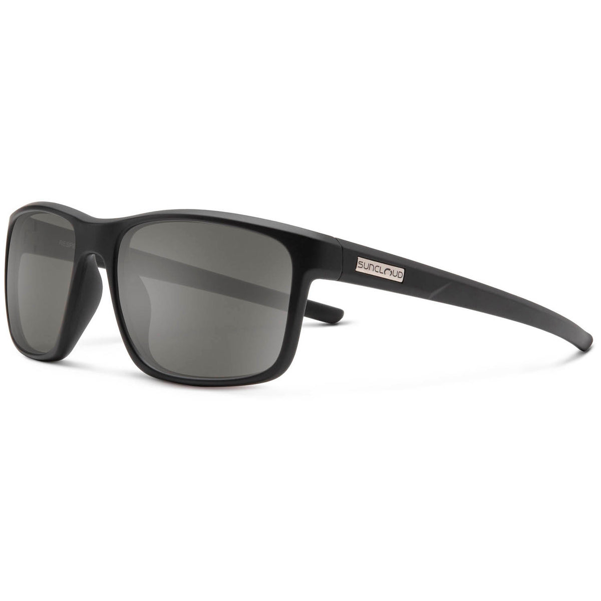 Suncloud Respek Sunglasses Matte Black/Polarized Gray
