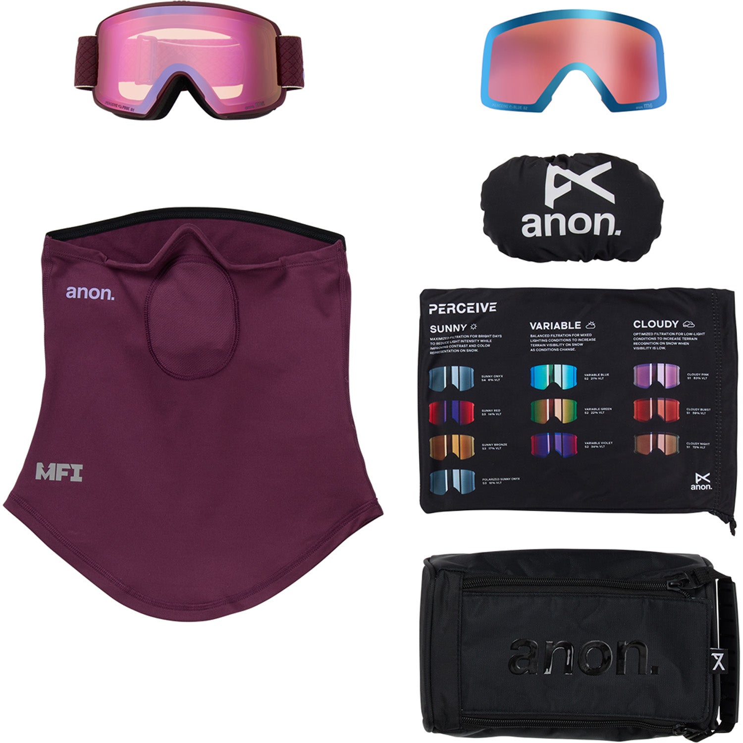 Anon M6 Low Bridge Fit Goggles – evo