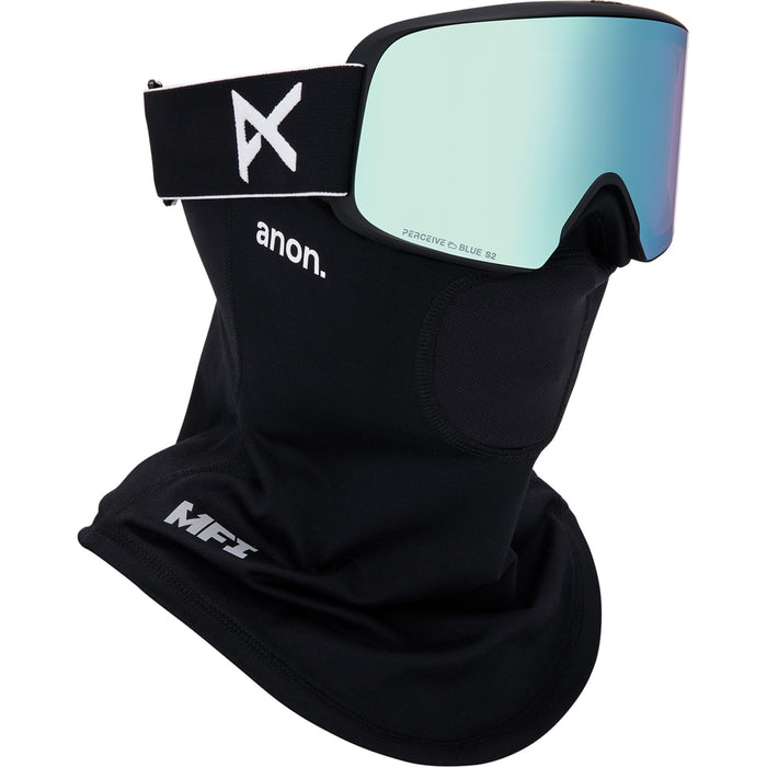 Anon M6 Low Bridge Fit Goggles Black/Perceive Variable Blue+Perceive Cloudy Pink