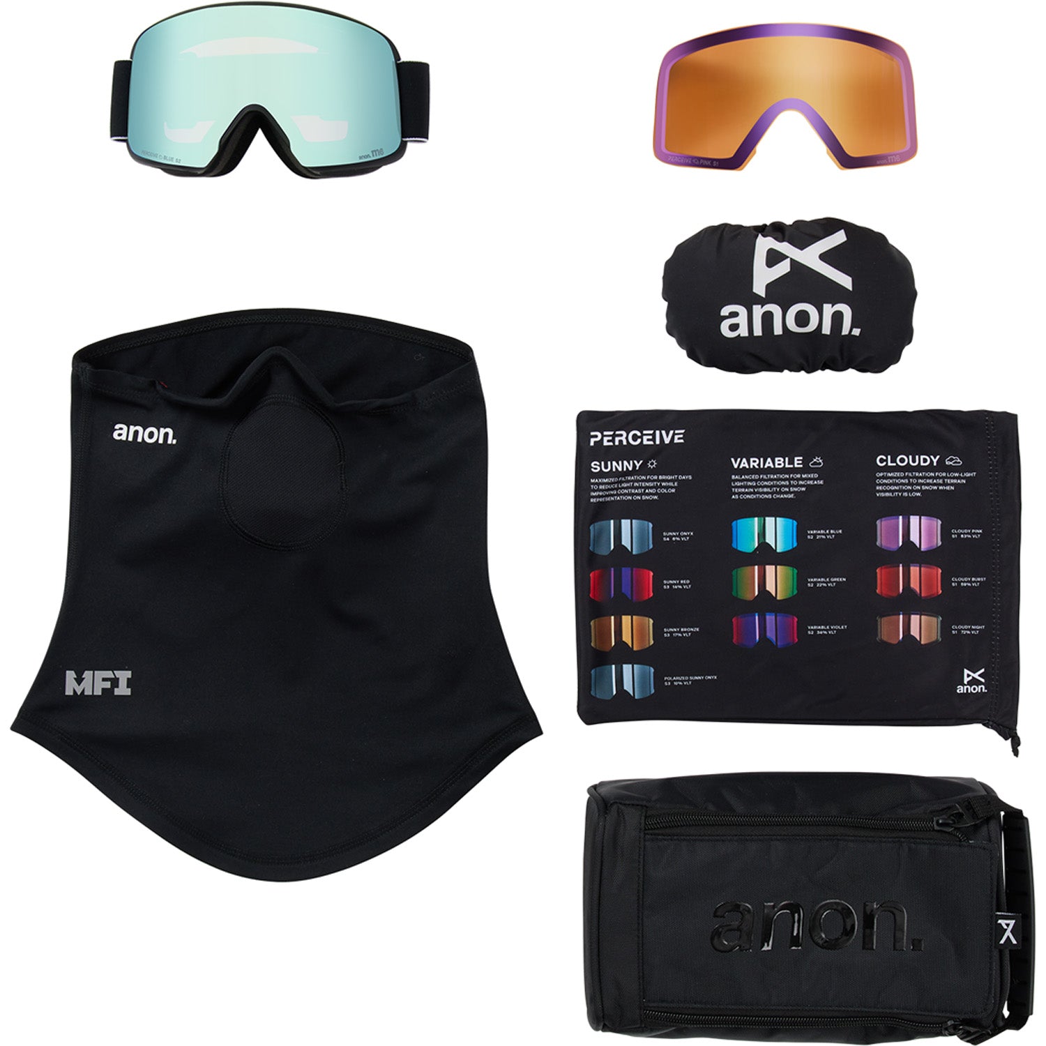 Anon M6 Low Bridge Fit Goggles – evo