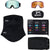 Anon M6 Low Bridge Fit Goggles Black/Perceive Variable Blue+Perceive Cloudy Pink